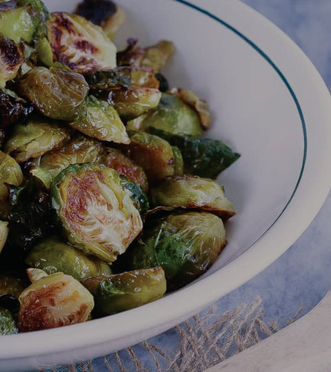 Fermented Garlic Honey Brussel Sprouts
